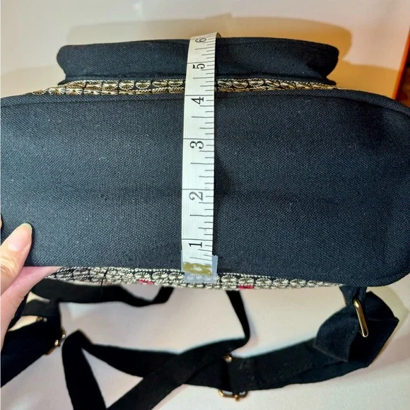 Unique Flowery Backpack - one of a kind - Picture 13 of 15